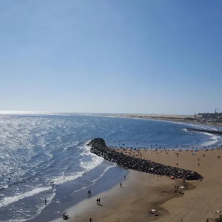 Studio, 4 Og, Seitlicher Meerblick, Im Herzen Von Playa Del Ingles, Gran Canaria Apartment Playa del Ingles (Gran Canaria)